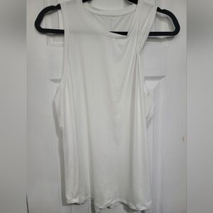 CRZ YOGA Classic White Tank Top